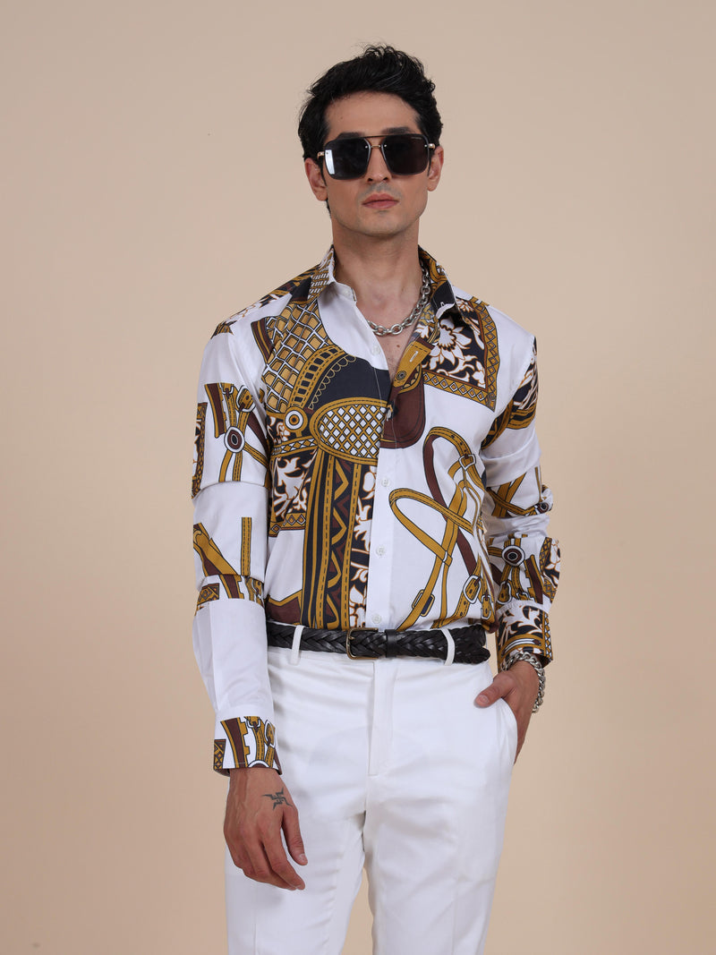 ENGINEERED PRINTED SHIRT