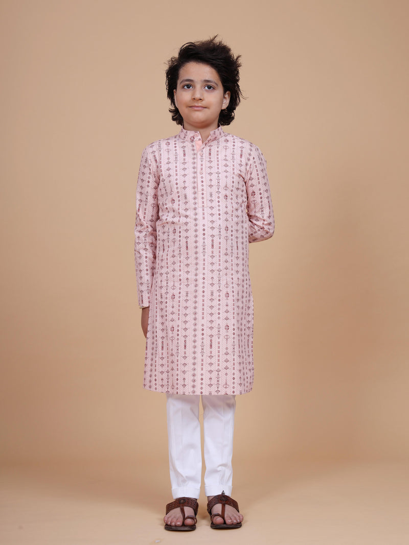 LINEAR PRINTED KURTA