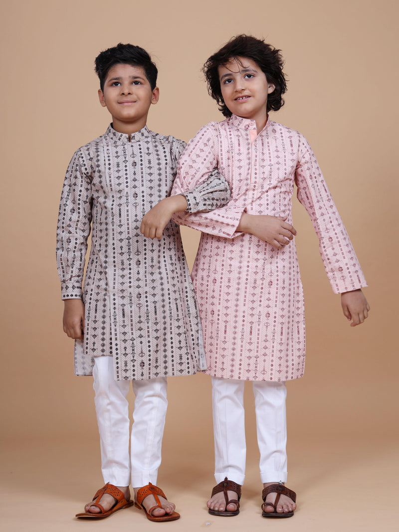 LINEAR PRINTED KURTA