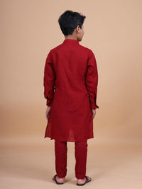 THE PINTUCKED YOKE SHORT KURTA