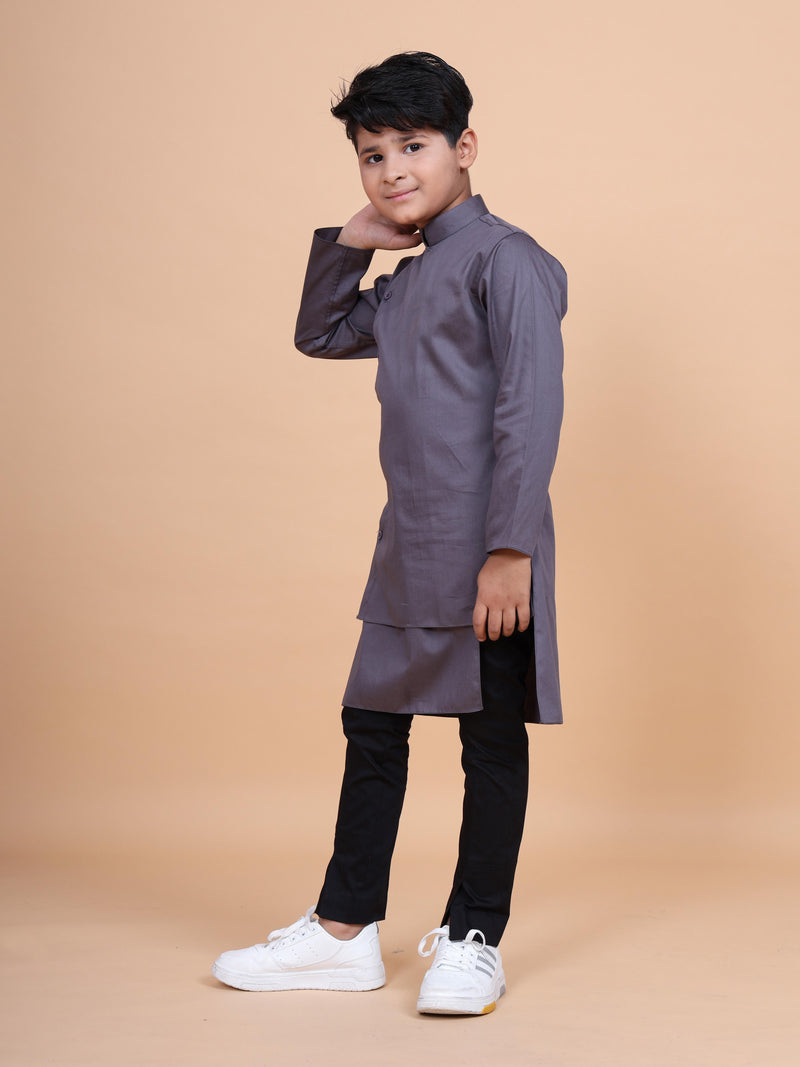 THE GODET SHIRT KURTA