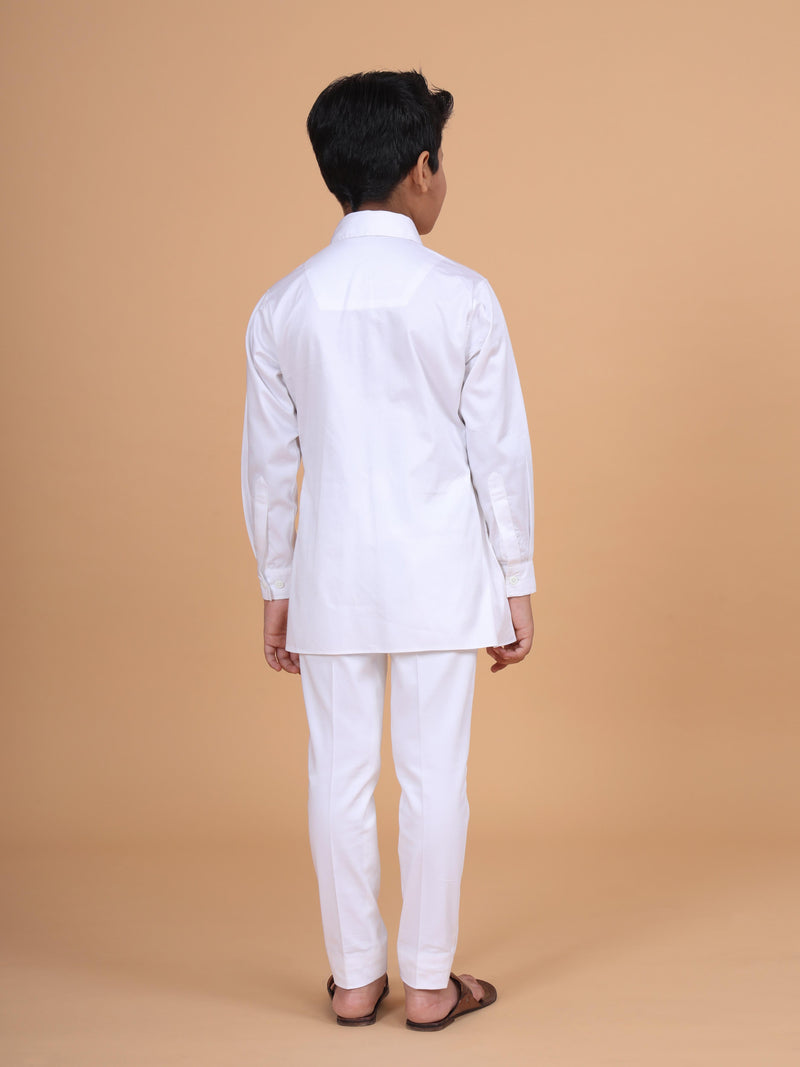 THE STYLISED SHIRT KURTA IRREGULAR