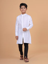 THE CROSSOVER PLACKET SHIRT KURTA