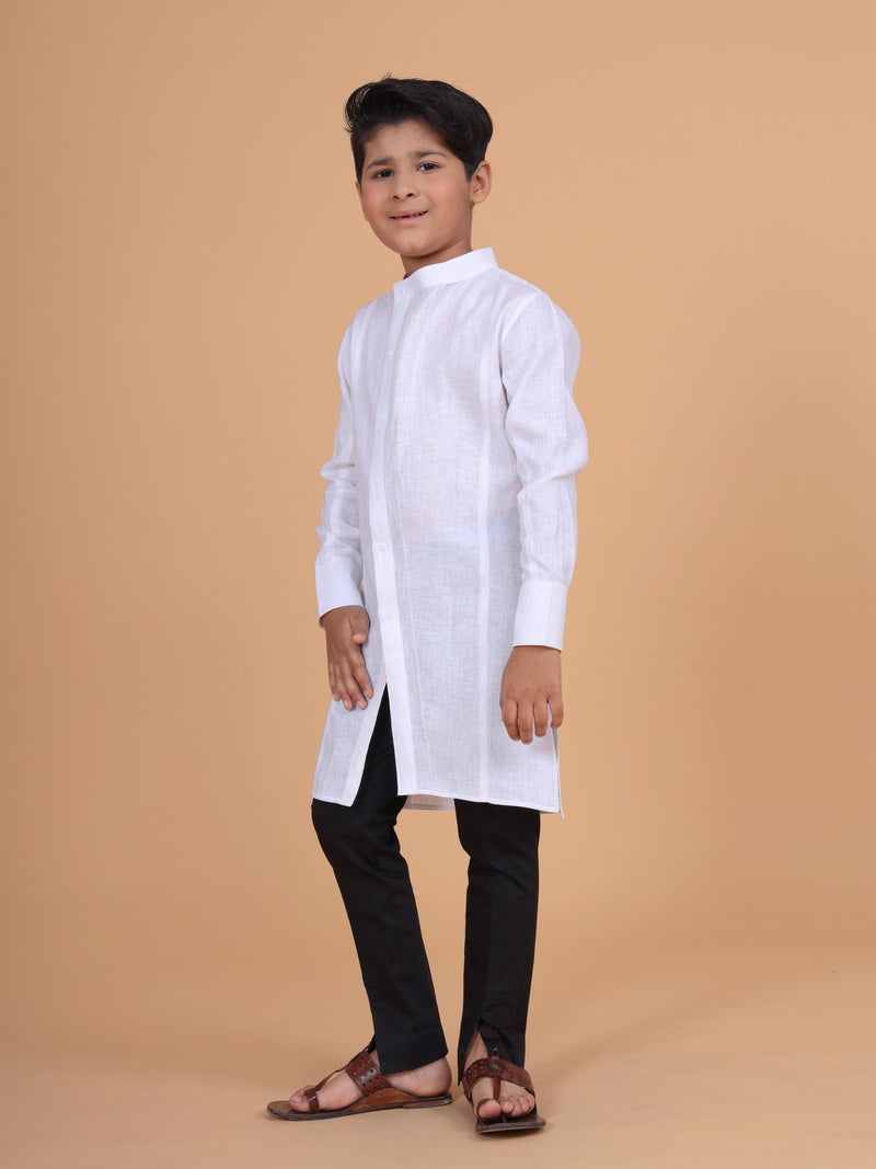 THE CROSSOVER PLACKET SHIRT KURTA