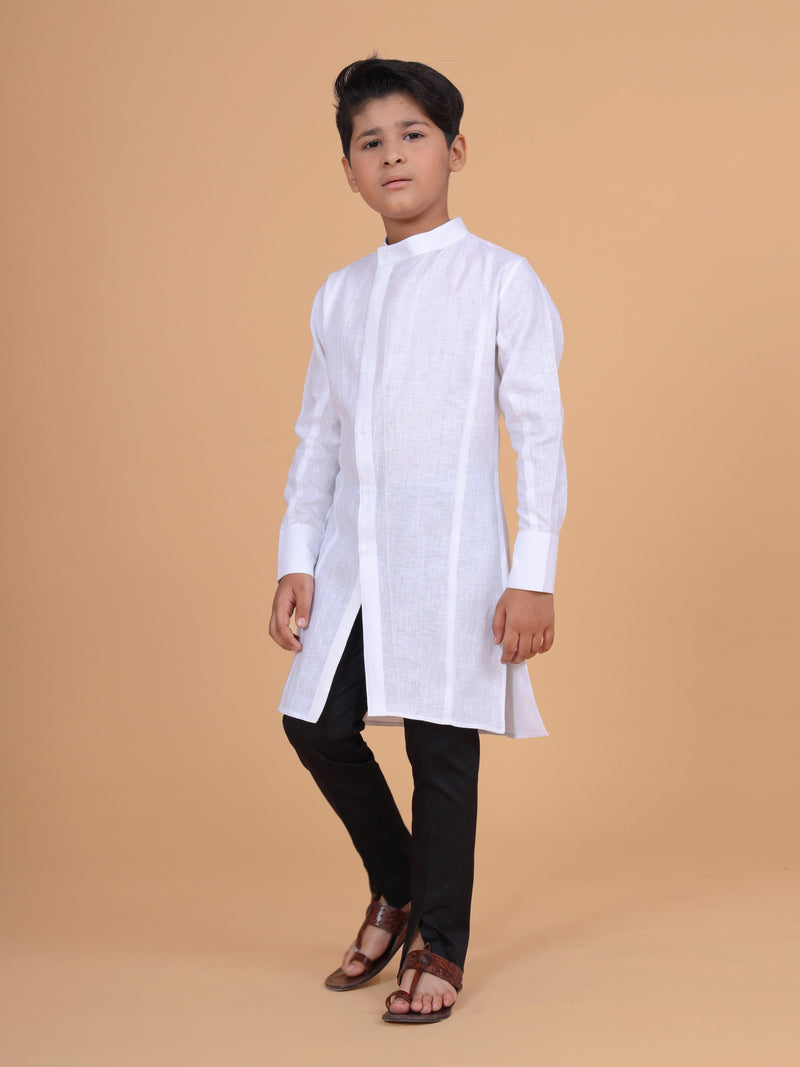 THE CROSSOVER PLACKET SHIRT KURTA