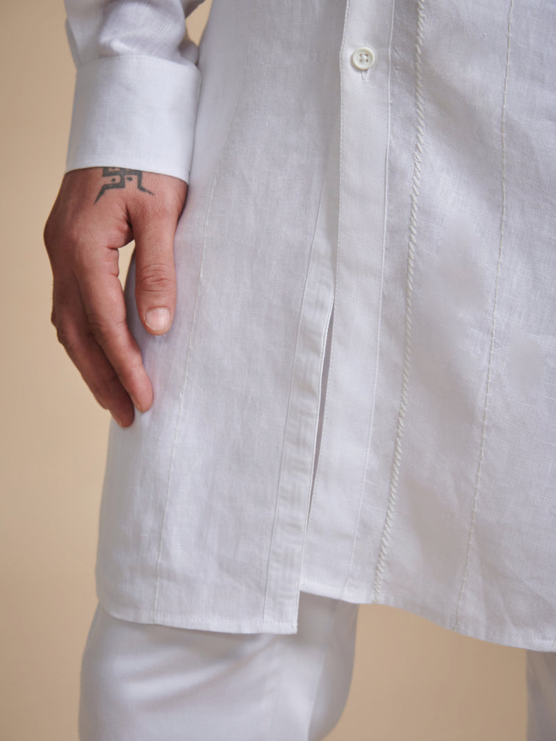 THE CROSSOVER PLACKET SHIRT KURTA