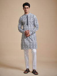 THE LINEAR PRINT KURTA