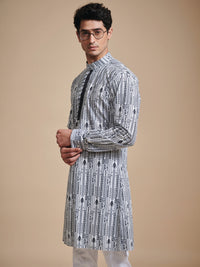 THE LINEAR PRINT KURTA