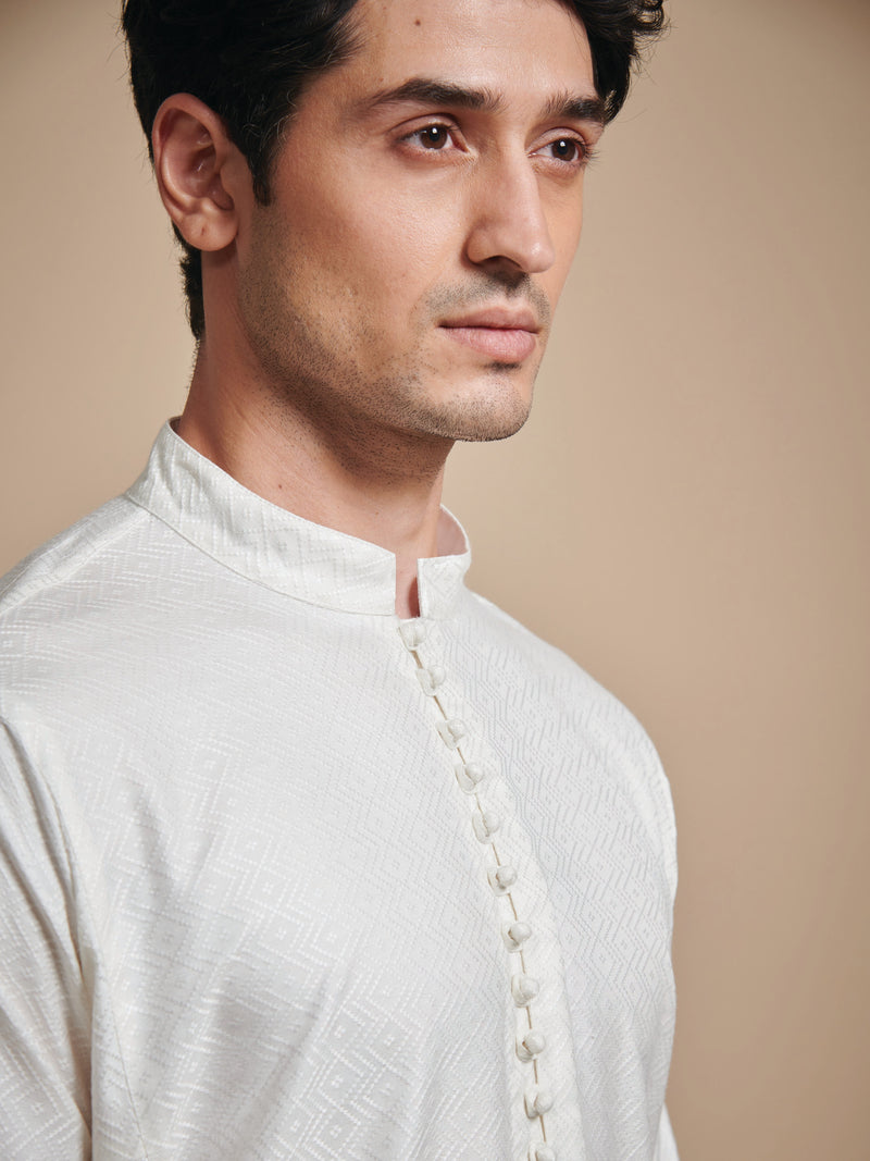 THE LOOP BUTTON KURTA