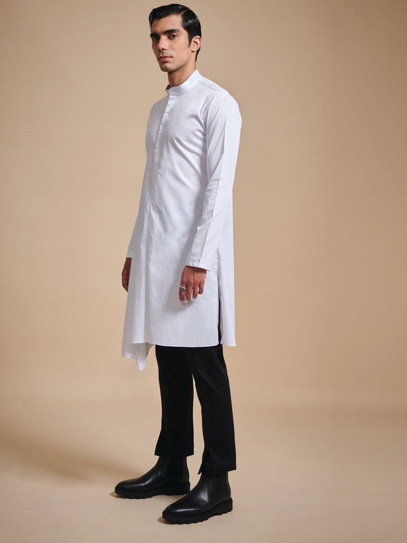 THE GODET SHIRT KURTA