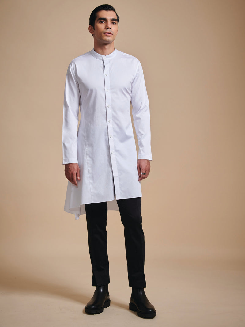 THE GODET SHIRT KURTA