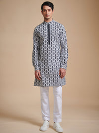 THE LINEAR PRINT KURTA