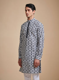 THE LINEAR PRINT KURTA