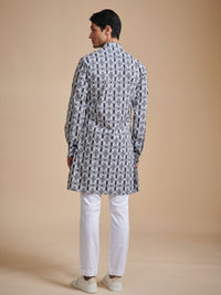 THE LINEAR PRINT KURTA