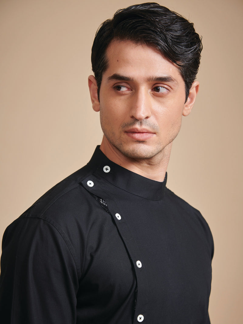 THE ASYMMETRIC SHIRT KURTA