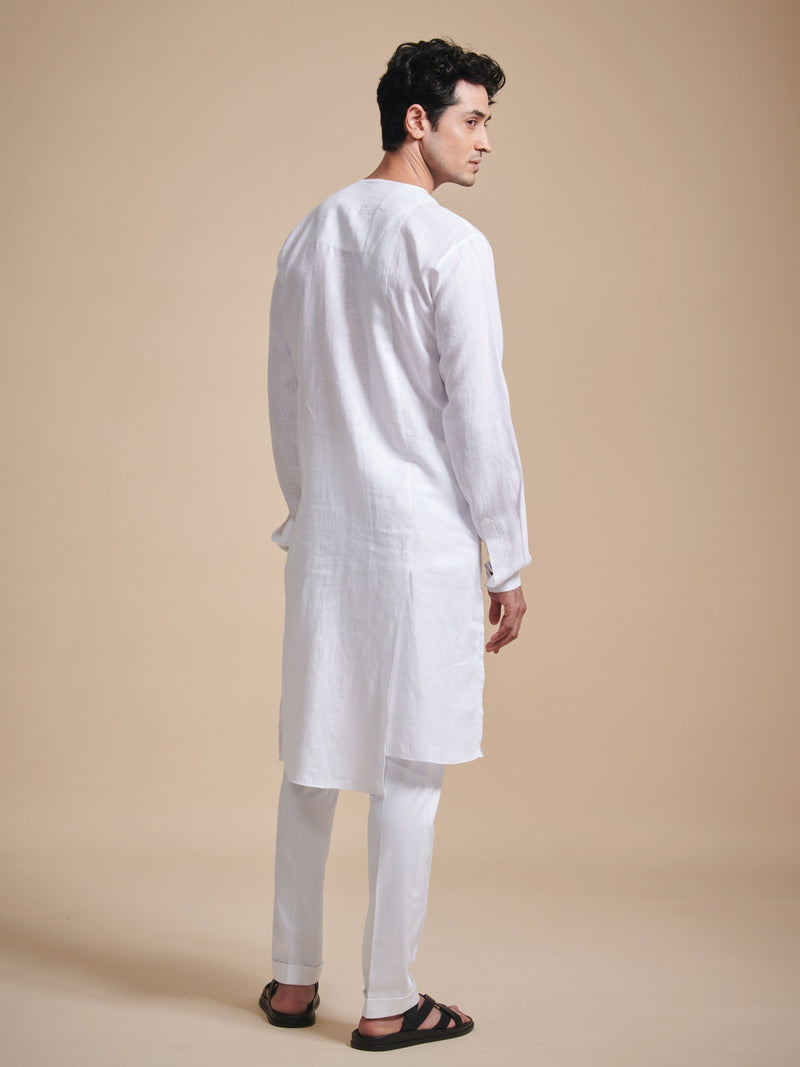 THE LAYERED ROUND NECK KURTA