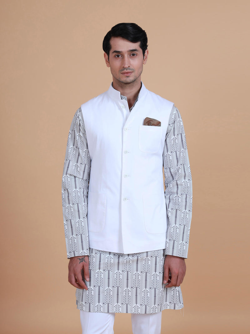 THE BAND COLLAR WAISTCOAT
