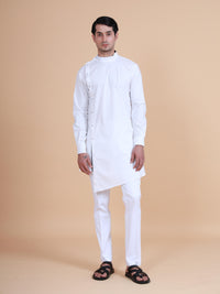 SIDE PLACKET ASYMMETRICAL SHIRT KURTA