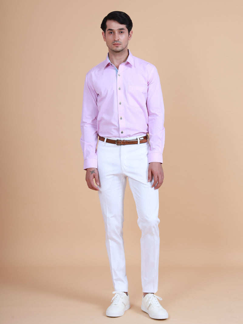 LAVENDER SUMMER SLIM SHIRT