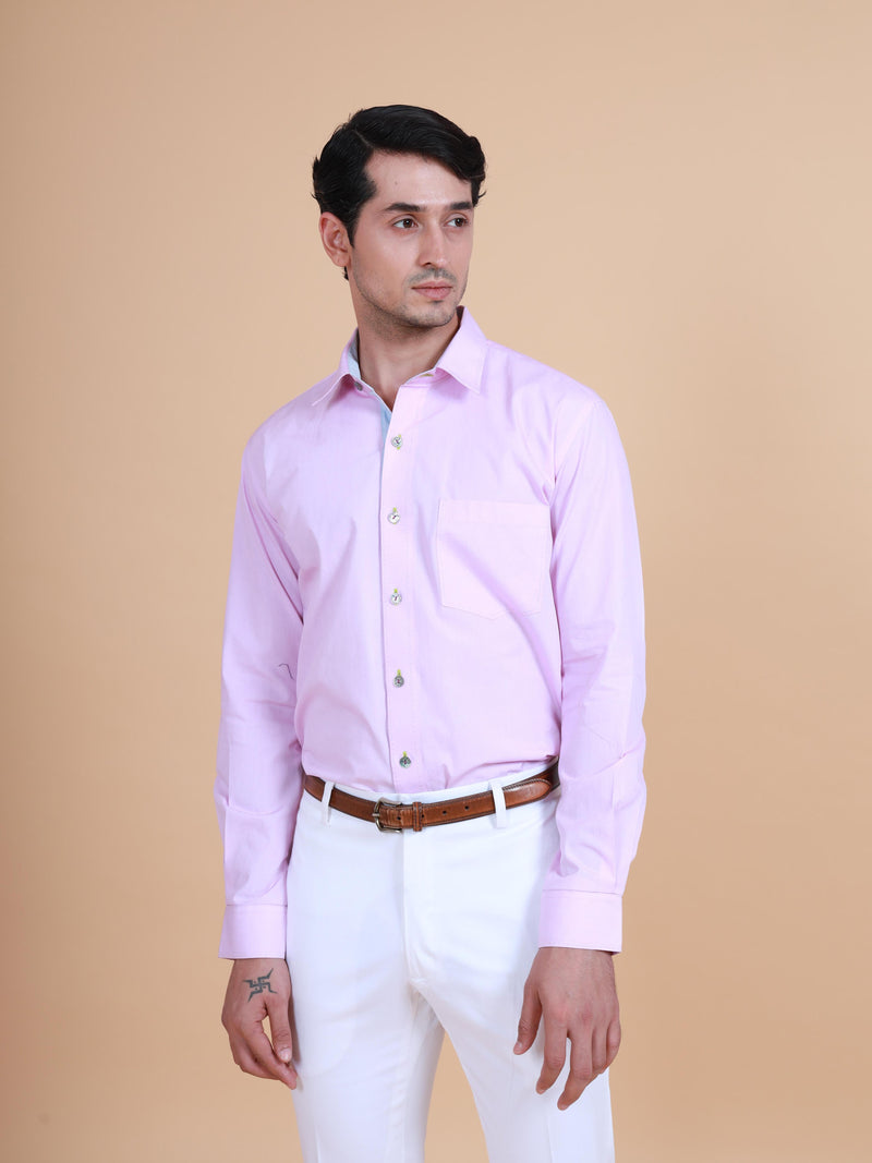 LAVENDER SUMMER SLIM SHIRT